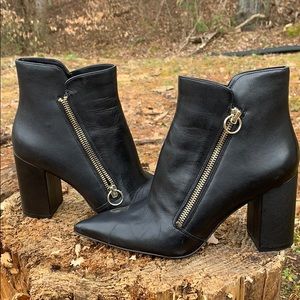 Pointed Nine West booties